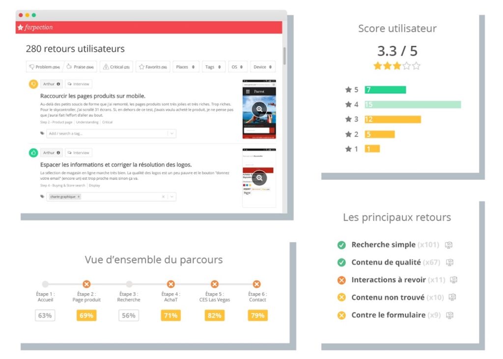 Ferpection-interface