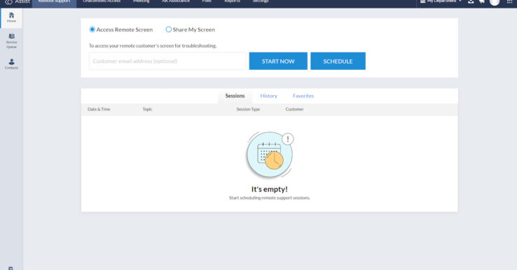 Illustration Zoho Assist