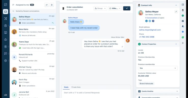 Illustration Freshdesk Contact Center