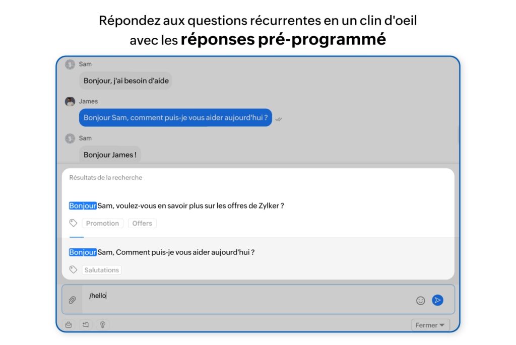Zoho Sales IQ interface