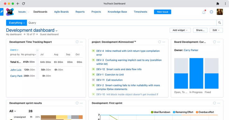 Illustration YouTrack
