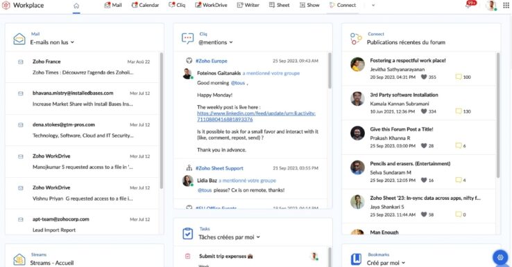 Illustration Zoho Workplace