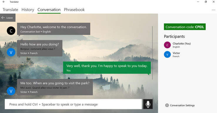 Illustration Microsoft Translator
