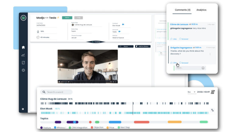 Modjo : une plateforme pour centraliser la gestion des clients