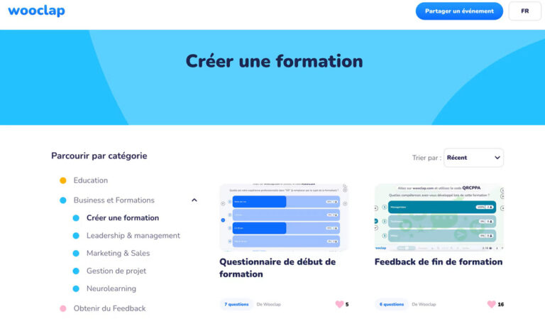 Wooclap Com Wooclap : un outil de création de présentations interactives