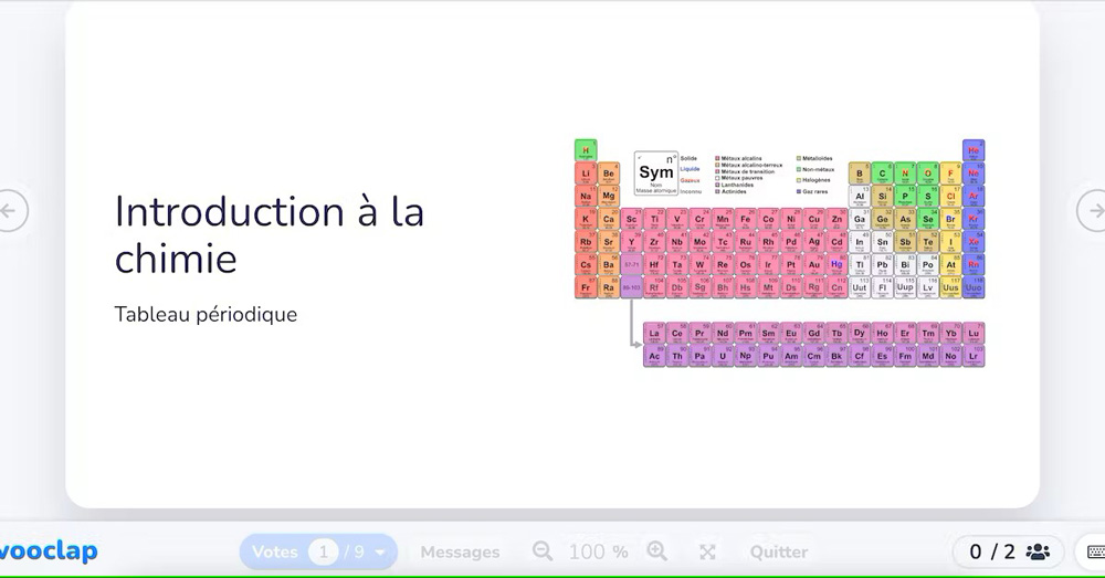 Wooclap : un outil de création de présentations interactives