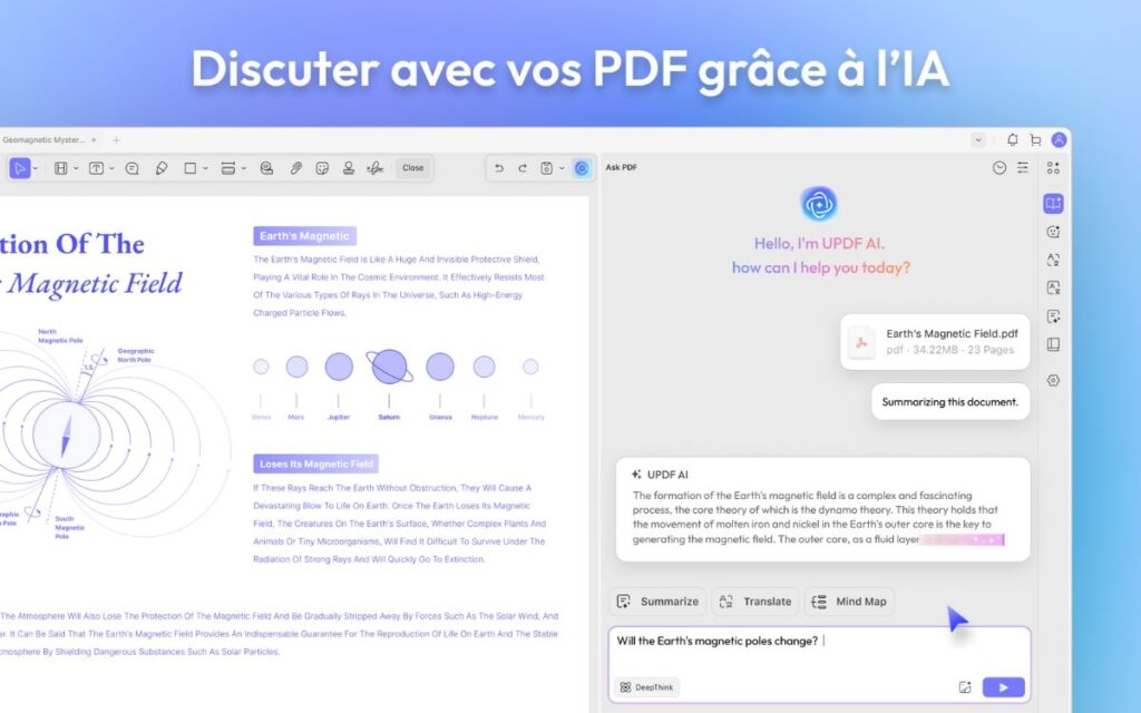 Interface – UPDF – 2