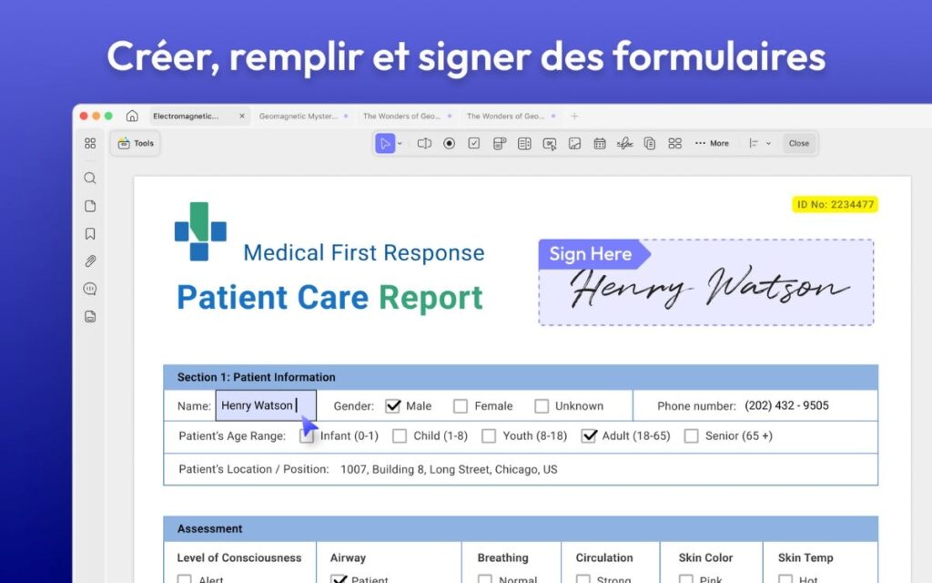 Interface – UPDF – 3