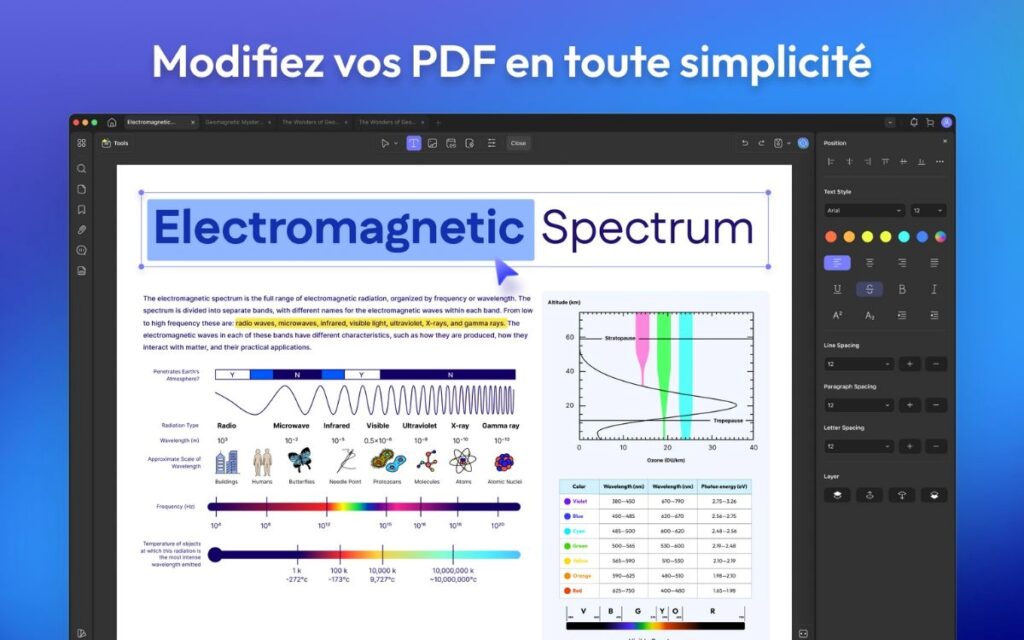 Interface – UPDF – 7