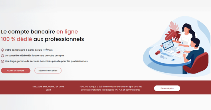 Illustration FIDUCIAL Banque