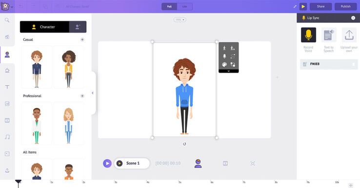 Illustration Animaker