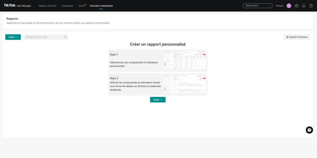 Créez des rapports personnalisés pour analyser les statistiques d'une campagne promotionnelle.