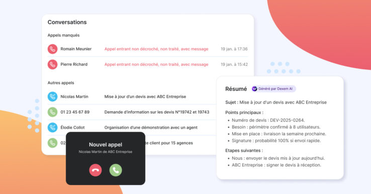Illustration Dexem Call Manager