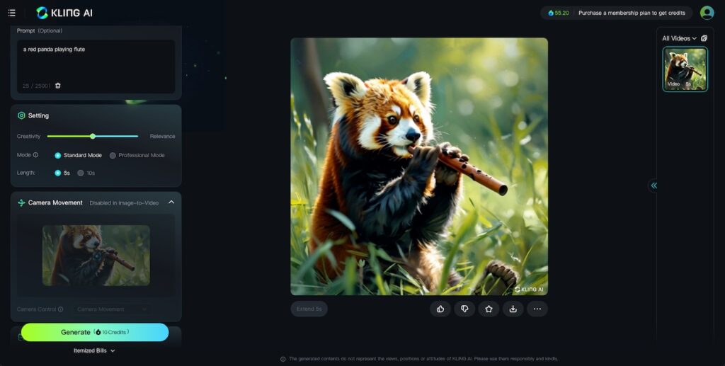 Kling-AI-interface-3