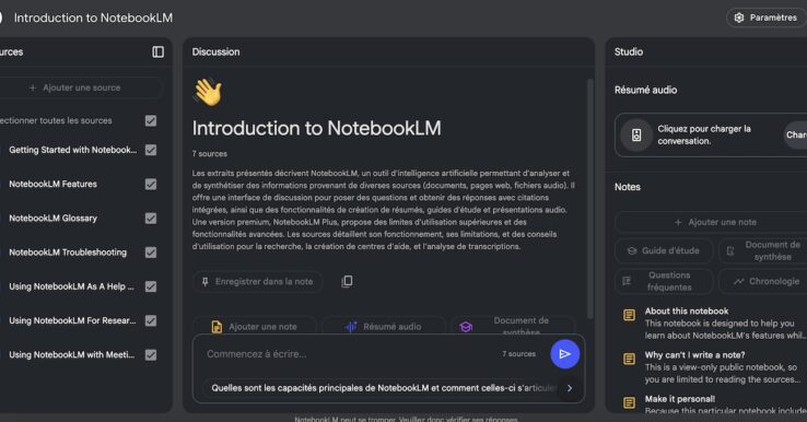 Illustration NotebookLM