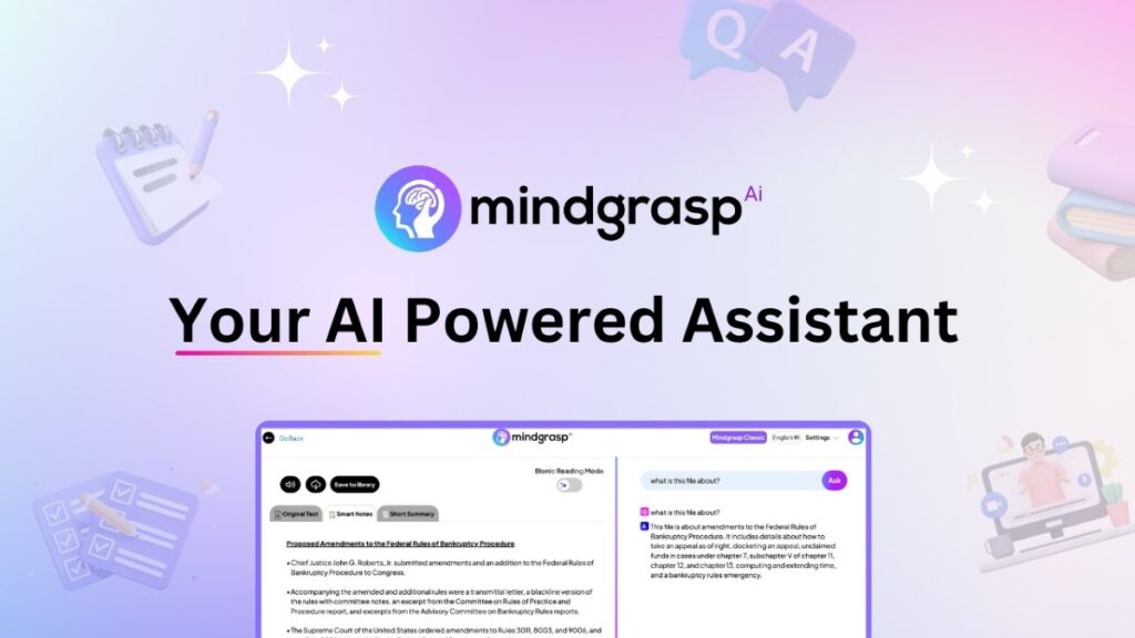 Mindgrasp home 2