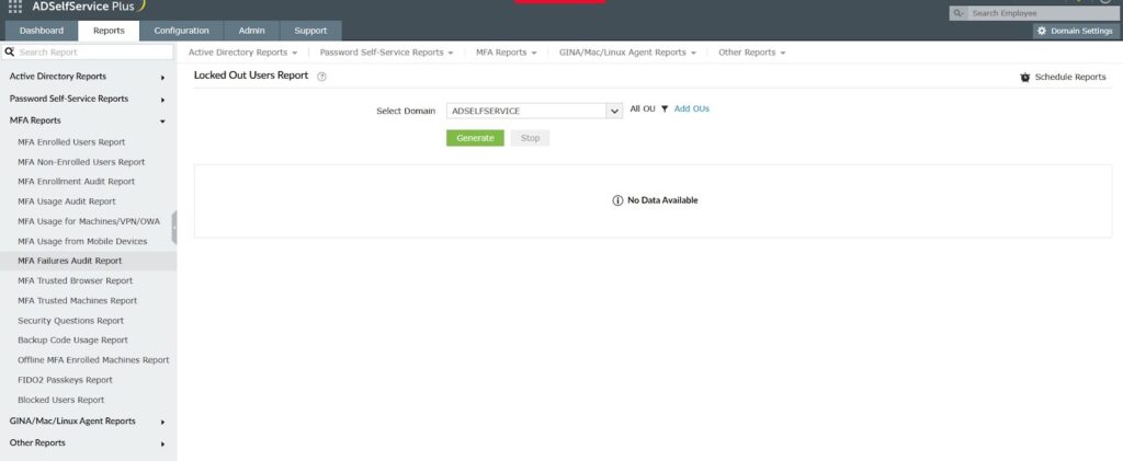 adselfservice-plus-reports
