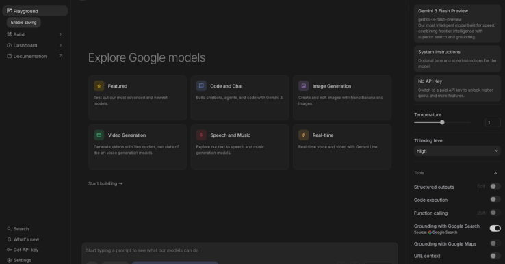 Illustration Google AI Studio