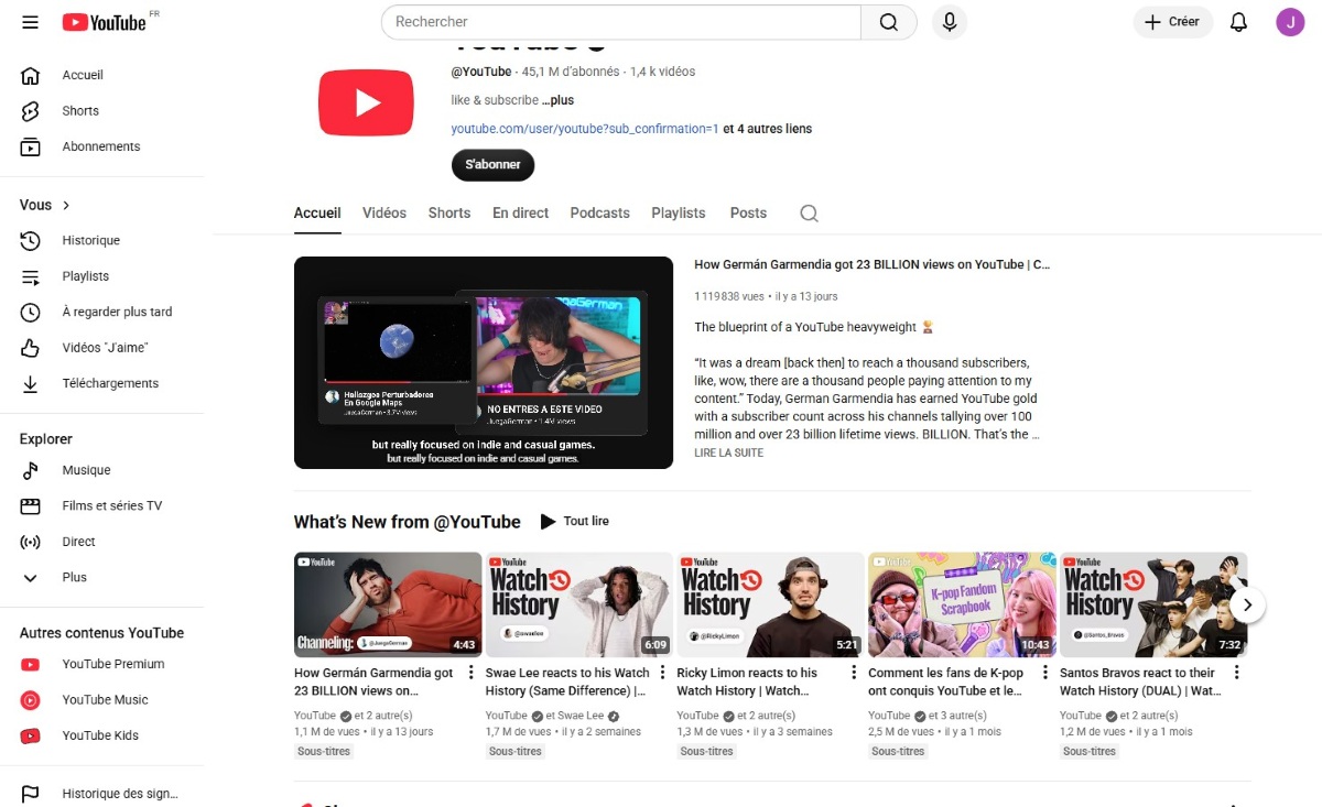 YouTube La Plateforme D h bergement Vid o De R f rence