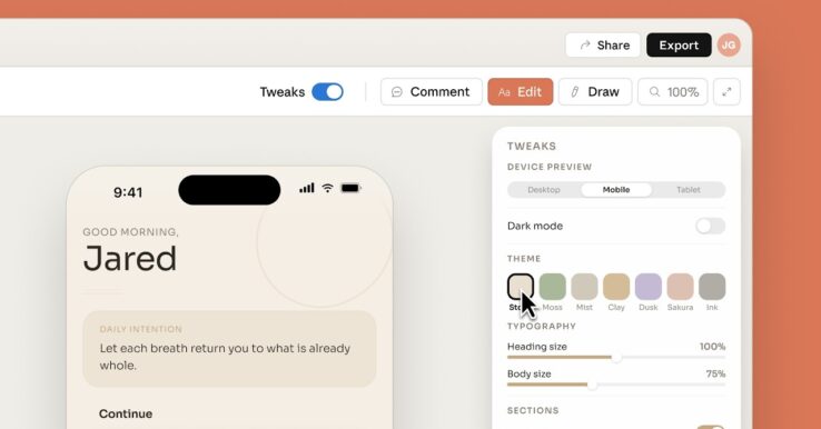 Illustration Claude Design