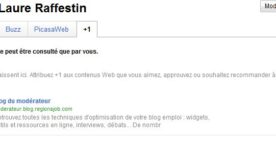 Google +1 concurrence le bouton « like » de Facebook
