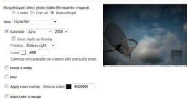Créer son fond d’écran avec calendrier à partir de ses photos