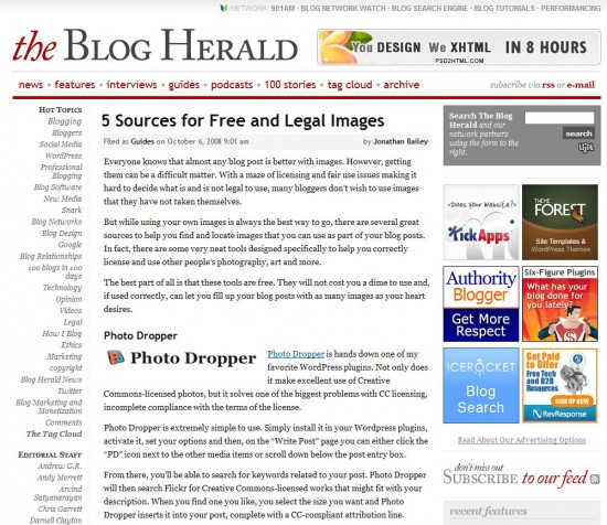 blog herald