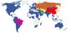 Carte du monde des réseaux sociaux