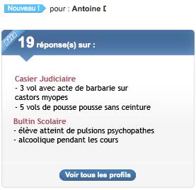un casier chargé