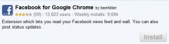 chrome facebook