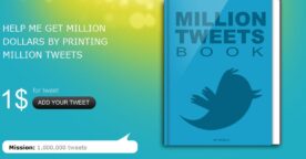 Le million dollar book Twitter : un million de tweets dans un livre