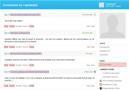 comments
