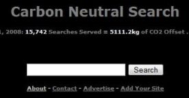 Carbon neutral search : le moteur de recherche à bilan carbone neutre
