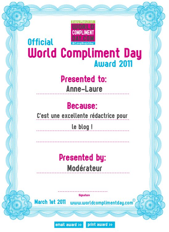 compliment day