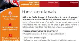 Une application Facebook pour la campagne de la Croix-Rouge