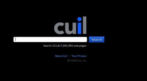 cuil homepage