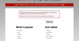 Supprimer son compte Facebook, Twitter, LinkedIn… Delete your account