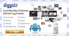 Diggstr, explorer Digg à la manière de Stumbleupon
