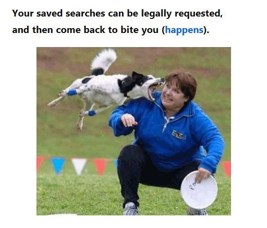 Don't track us