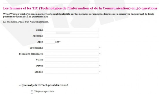 enquête