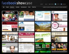 facebook showcase