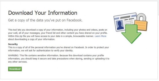 Télécharger ses données sur Facebook