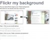flickr my background