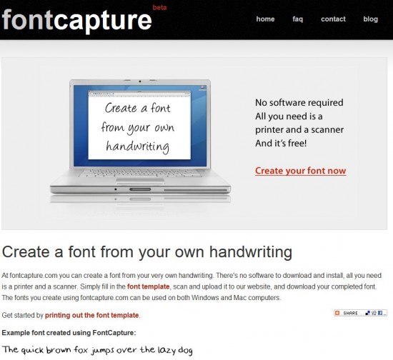 fontcapture