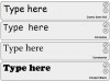 font picker