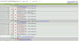 Footprint, outil de statistiques en direct