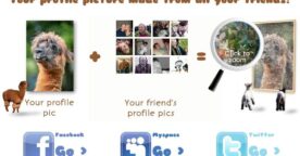 Créer une mosaique avec ses amis Facebook ou Twitter