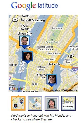Google latitude google latitude