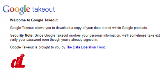 google take out