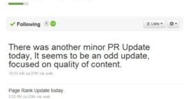 Connaître les actualisations du Pagerank Google